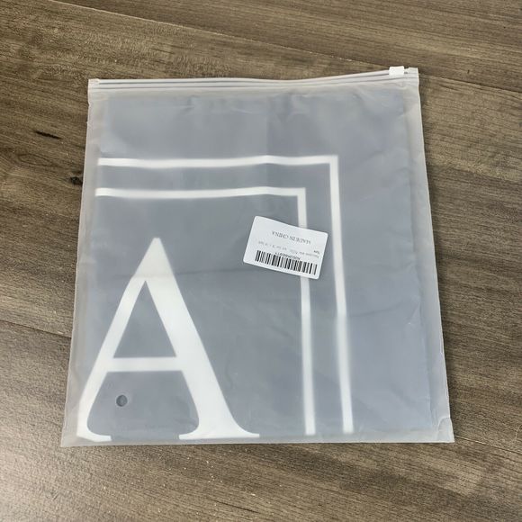 Alphabet A Throw Pillow Case 18 x 18 Inch Fascidorm Gray Pillow Cover English - Picture 3 of 10